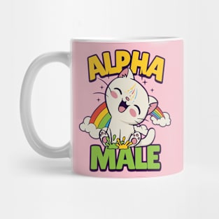 Alpha Male Gym Beast Cute Shirt for Bodybuilder or Boss Mug